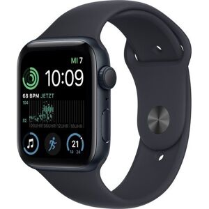 Apple Watch SE 44 mm (2022)   GPS   Midnight   Urheiluranneke Midnight M/L