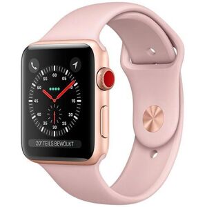 Apple Watch Series 3 (2017)   42 mm   Alumiini   GPS   kulta   Urheiluranneke vaaleanpunainen