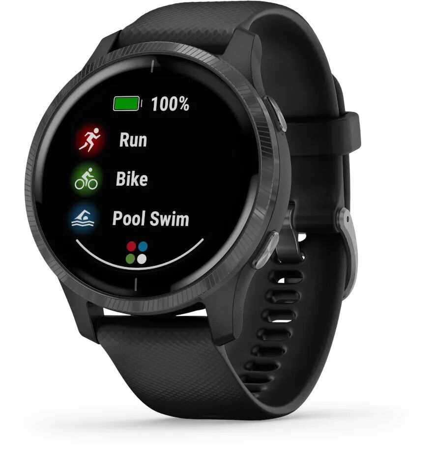 Garmin Venu Black and Slate AMOLED GPS-älykello 010-02173-12  - unisex