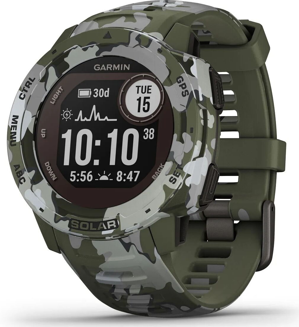 Garmin Instinct Solar Lichen Camo älykello 010-02293-06  - unisex