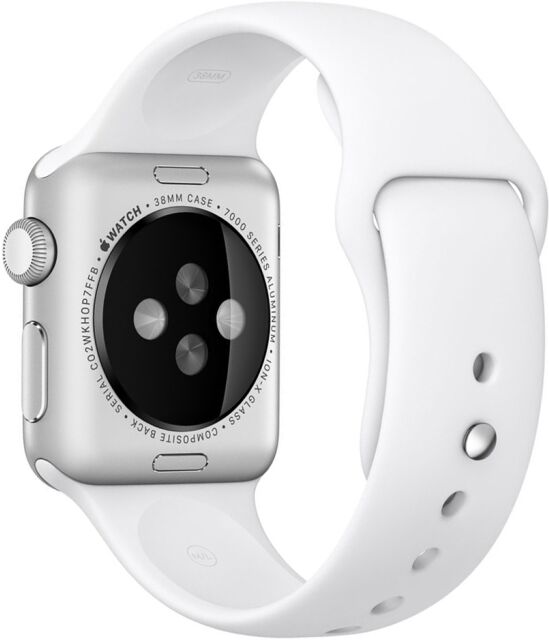 Tarvike Apple Watch Sport 42 mm kellon ranneke (Valkoinen)