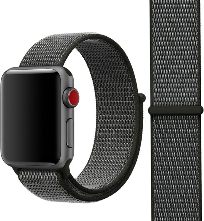 Tarvike Apple Watch 44 mm kellon ranneke  (Harmaa)