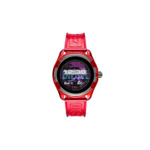 - Montre connectée Diesel On Fadelite - Rouge transparent - Smartwatches - Homme - Rouge UNI - Publicité