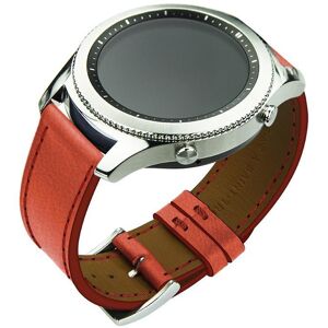 Noreve Bracelet en cuir pour montre connectée - 22mm – Griffe 1 Arange clouquié