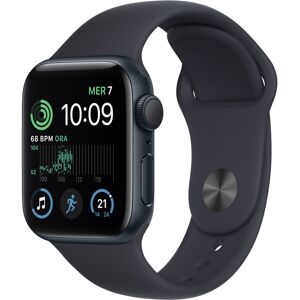 Apple Watch SE (2022) 40 mm - GPS - Boîtier Aluminium - Minuit - Neuf - Publicité