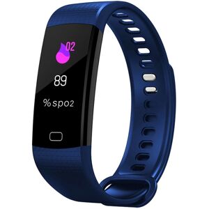 Montre Connectee Android iOs Bracelet Cardio Smartwatch IP67 Podometre Bleu YONIS - Neuf