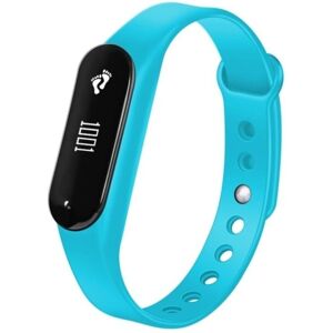 Bracelet Connecte Sport iOs Android Montre Tactile Cardio Appel IP65 Bleu YONIS - Neuf