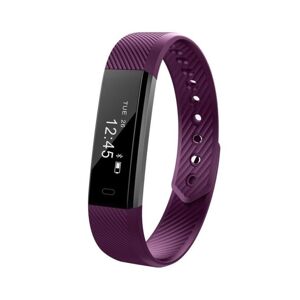 Montre Connectee Sport iOs Android Smartwatch Bluetooth Cardio Podometre Violet YONIS - Neuf