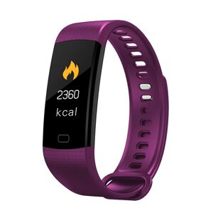 Montre Connectee Android iOs Bracelet Cardio Smartwatch IP67 Podometre Violet YONIS - Neuf