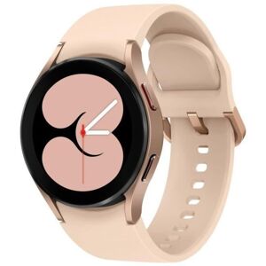 Samsung Galaxy Watch4 40mm - Super AMOLED - Bluetooth + 4G - Bracelet sport Or Rose - Neuf - Publicité