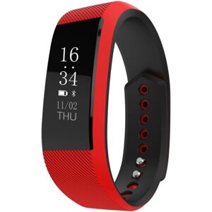 Montre Connectee Cardio OLED Étanche Compatible Android iOs Podometre SMS Rouge YONIS - Neuf