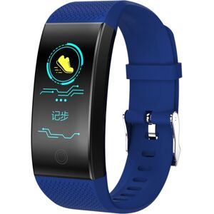 Bracelet Connecte Etanche Smartwatch Montre Cardio IP67 Traceur D'Activite Bleu YONIS - Neuf