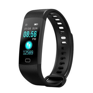 Montre Connectee Android iOs Bracelet Cardio Smartwatch IP67 Podometre Noir YONIS - Neuf
