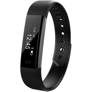 Bracelet Connecte iOs Android Smartwatch Bluetooth Cardio Podometre Étanche Noir YONIS - Neuf