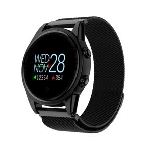 Montre Connectee Bracelet Connecte Iphone Android Smartwatch Cardio Noir YONIS - Neuf