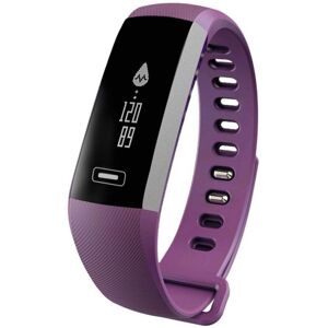 Bracelet Connecte iOs Androis Smartwatch Bluetooth Cardio Podometre Appel Violet YONIS - Neuf