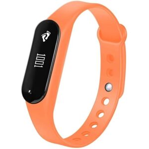 Bracelet Connecte Sport iOs Android Montre Tactile Cardio Appel IP65 Orange YONIS - Neuf