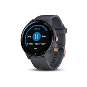 Garmin Montre connectée Multisports Vivoactive 3 Music Bleu Granite et Or Rose - Publicité