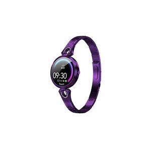 GENERIQUE Ak15 montre intelligente podomètre étanche surveillance du sommeil fitness femmes bracelet violet - Publicité