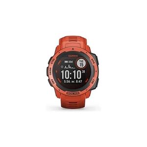 Garmin Montre Connectee Instinct Solar 010-N2293-20 Bluetooth GPS Ecran Tactile Affichage LCD Rouge - Publicité