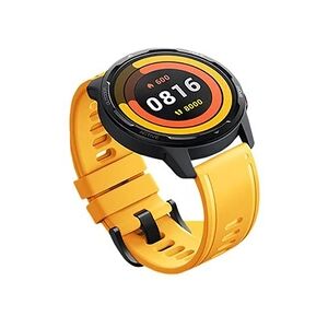 MI - Bracelet de montre pour montre intelligente - 160-220 mm - jaune - pour Xiaomi Watch S1 Active - Publicité