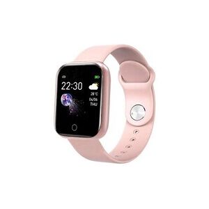 Yokuli Montre intelligente de sport bt 4. 0 femmes hommes rose + boîte de rangement bleu - Publicité