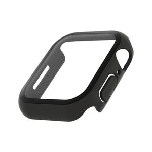 Belkin SCREENFORCE TemperedCurve - Pare-chocs pour montre intelligente - protecteur d'écran - polycarbonate, verre trempé (9H) - noir - pour Apple Watch (44 - Publicité