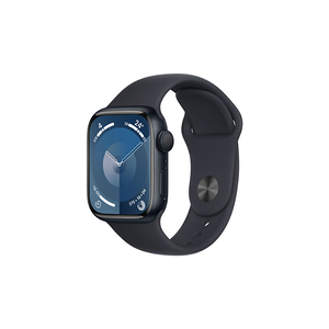 Apple Series 9 GPS 41 mm Boîtier en Aluminium Midnight avec Bracelet de Sport Midnight - S/M - Publicité