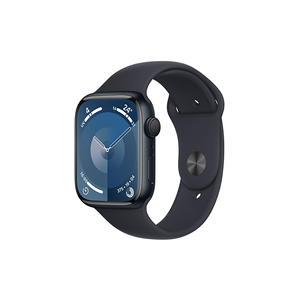 Apple Series 9 GPS 45 mm Boîtier en Aluminium Midnight avec Bracelet de Sport Midnight - M/L - Publicité