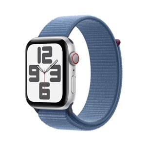 Apple Watch SE OLED 44 mm Numérique 368 x 448 pixels Écran tactile 4G Argent Wifi GPS (satellite), argent - Neuf - Publicité