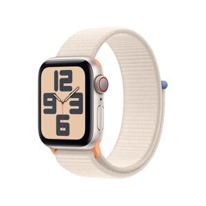 Apple Watch SE OLED 40 mm Numérique 324 x 394 pixels Écran tactile 4G Beige Wifi GPS (satellite) - Neuf - Publicité