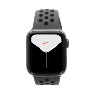 Apple Watch Series 5 Nike+ GPS 40mm aluminium gris bracelet sport noir - comme neuf gris - Publicité