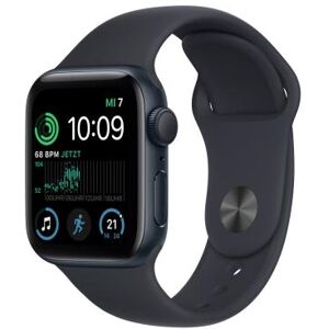 Apple Watch SE 2 GPS + Cellular 40mm aluminium bleu bracelet sport - comme neuf bleu - Publicité