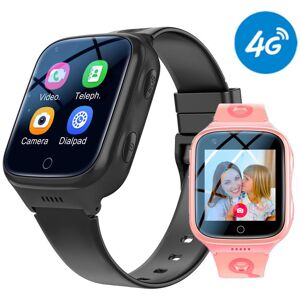 4G enfants montre intelligente WiFi GPS LBS Tracker SOS appel vidéo enfants montres intelligentes 1000 Mah IP67 étanche montre de téléphone pour garçons filles - Publicité