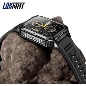 Sport montre intelligente chapiteau lumière LED Bluetooth appels étanche montre Message pousser moniteur de fréquence cardiaque Fitness Tracker