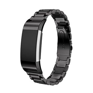 Gheper Bracelet de montre en métal compatible avec Fitbit Charge 2 Remplacement rapide et facile du bracelet en acier inoxydable pour accessoire de montre intelligente Charge 2 - Publicité