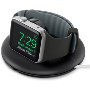 Belkin Station de recharge portative pour Apple Watch Series SE, 7, 6, 5, 4, 3, 2, 1 (câble de recharge vendu séparément) Noir F8J218bt - Publicité