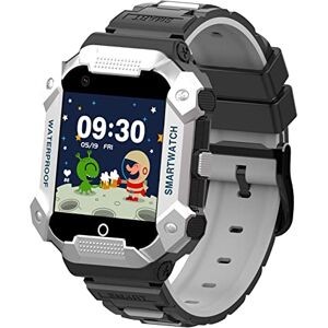 PTHTECHUS Montre connectée pour Enfants Appels, Fonction SOS, Musique, Appareil Photo, Jeux, Reveil, podomètre, Smartwatch Telephone Fille Garçon 4-12 Ans Cadeau - Publicité