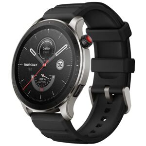 Amazfit GTR 4 Montre Connectée Homme GPS, SpO2/Cardiofréquencemètre/Moniteur de Sommeil, 150+ Modes Sportifs, Appel Bluetooth, Alexa, 1.43" AMOLED Smartwatch Sport(Noir) - Publicité
