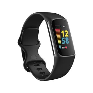 Fitbit Charge 5 Activity Tracker with 6-months Premium Membership Included, up to 7 days battery life and Daily Readiness Score,Graphite/Black - Publicité