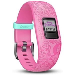 Garmin Vívofit Jr. 2 Bracelet d'Activité pour Enfants, Disney Princess Rose (Bande ajustable), Âge 6+ - Publicité