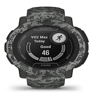 Garmin Instinct 2s, Camo Edition Camo grise Montre GPS robuste et connectée Boîtier 40 mm - Publicité