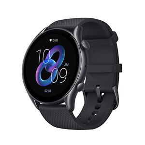 Amazfit Montre Connectée Homme, GPS, SpO2/Cardiofréquencemètre/Moniteur de Sommeil, 150+ Modes Sportifs, Appels Bluetooth, Alexa, 1.45" AMOLED Smartwatch Sport(Noir) - Publicité