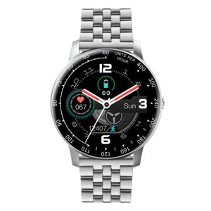 Radiant Collection Times Square Montre Intelligente, Smartwatch avec Moniteur de fréquence Cardiaque, tensiomètre, Moniteur de Sommeil et Bracelet d'activité. Compatible avec Android iOS. Publicité