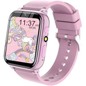 YEDASAH Montre connectée Enfant- Montre Intelligente Enfant Filles Garçons avec réveil 26 Jeux Carte d'apprentissage Livre Audio Appareil Photo Lecteur vidéo Enregistreur de Musique Calculatrice - Publicité