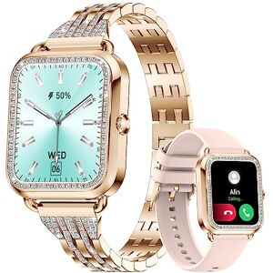 Montre Connectée Femme Smart Watch Intelligente Bluetooth Etanche Android  IOS FR