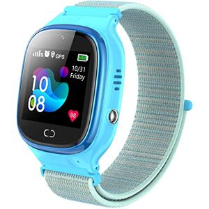 PTHTECHUS Enfants Smartwatch GPS Position Tracker SOS Aide Montres Appareil Photo Numérique Mobile Téléphone Montre Cadeau pour Filles Garçons - Publicité