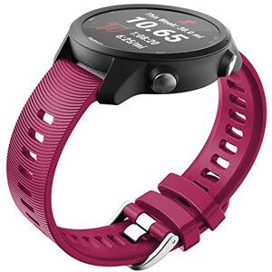 NotoCity Bracelet pour Garmin Vivoactive 3/ Garmin Vivoactive 3 Music/Forerunner 645 Music/Garmin Forerunner 245，Bande de Remplacement Ajustable en Silione - Publicité