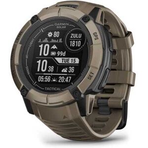 Montre connectée Garmin Instinct® 2X Solar - Tactical Edition Beige TU Mixte - Publicité