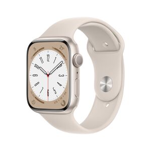 Apple Watch Series 8 OLED 45 mm Numérique 396 x 484 pixels Écran tactile Beige Wifi GPS (satellite) - Publicité